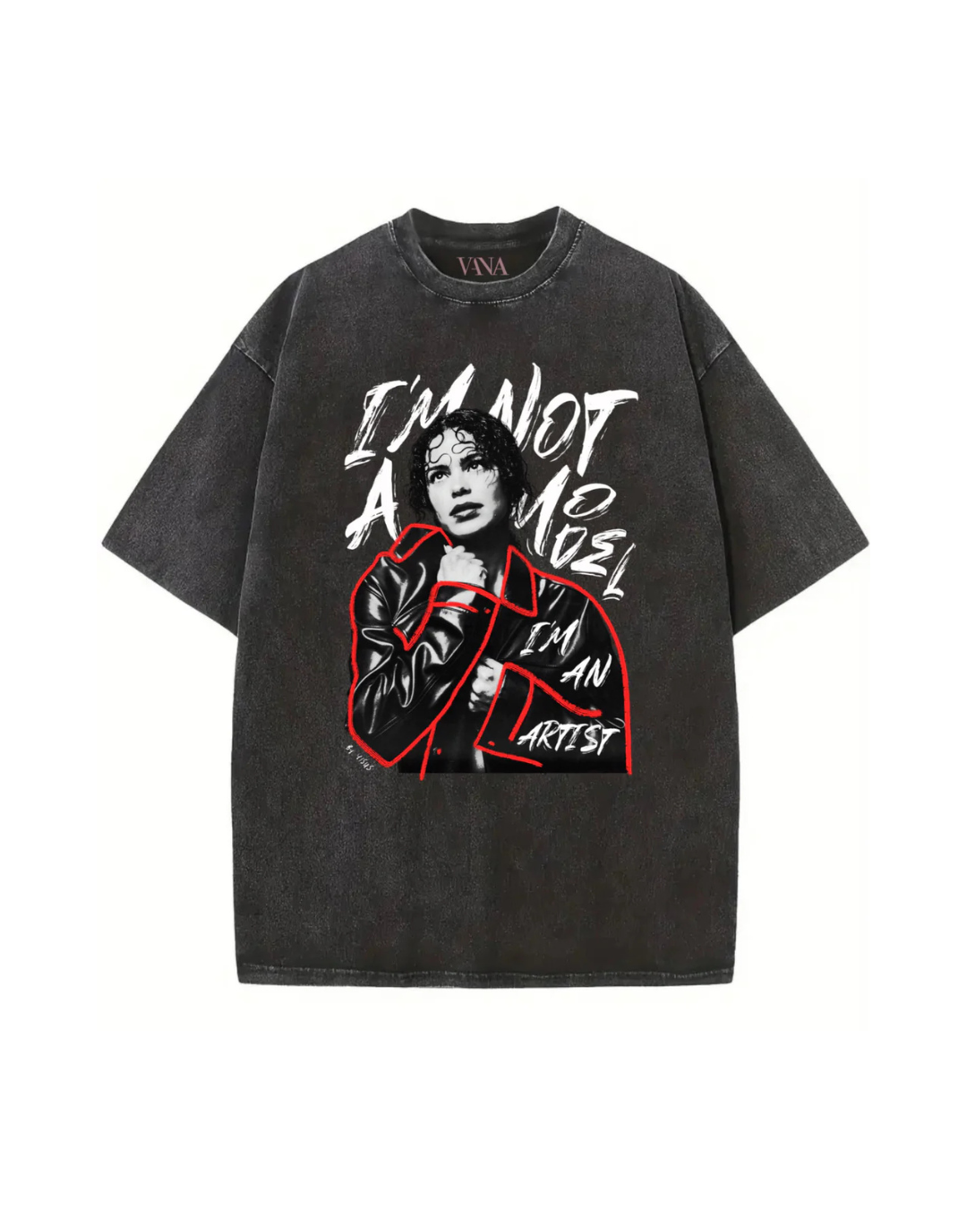 I'm not a Model — Oversized T-Shirt
